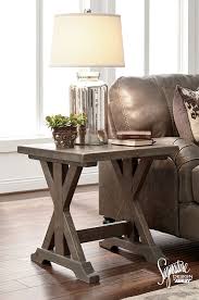 Table Ashleyfurniture Complete Your Perfect Style Oasis With The Valkner End Table This Piece Has A Neutral Colored End Tables Furniture Ashley Furniture