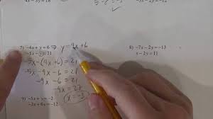 Maybe you would like to learn more about one of these? Kutasoftware Solving Systems Of Equations By Substitution Youtube
