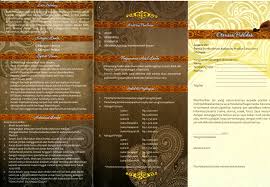 Background bunga untuk undangan pernikahan. 35 Trend Terbaru Desain Pamflet Batik Little Duckling Blog