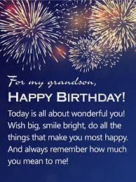 Jan 03, 2021 · i know you will get lots of happy birthday wishes, but no one wishes you the happiest of happy birthday wishes like me. Birthday Wishes For Grandson Birthday Wishes And Messages By Davia