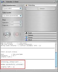 Now you will get the unlock screen. Huawei Vodafone K4203 Detect And Unlock Guide