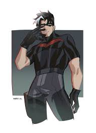 k. on X: nightwing and red hood doodle t.co13JMawu0D6  X