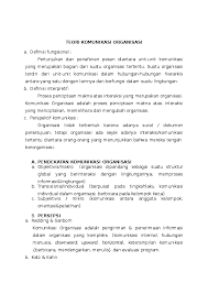 Load more similar pdf files. Doc Teori Komunikasi Organisasi Ahmad Nor Muttaqin Academia Edu