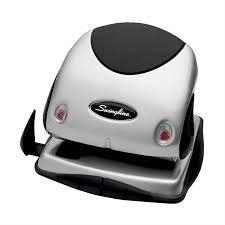 Swingline 1 hole punch, hole puncher, 5 sheet punch capacity, . Hole Punches