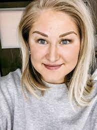 Unlike eyebrow tattoos that often look unnatural and unappealing, eyebrow microblading lasts for 3 years at most, providing you with your dream naturally looking. Microblading Review With Blonde Hair Madison Fichtl