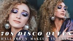 The disco hairstyles originating since 70s have a great impact in today's generation and it will rule in the future. 70s Disco Queen Halloween Makeup Tutorial Inspireaveda Youtube