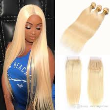 Choose from hundreds of styles of human hair weave, including curly human hair weave and wet and wavy human hair. 2020 Brazilian Platinum Blonde Human Hair Weave 3 Bundles With 4x4 Free Part Lace Closure Straight 613 Blonde Hair Extensions 10 24 Inch From Cutevirginhair 67 3 Dhgate Com