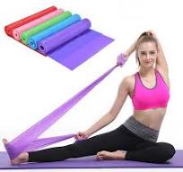 Faixa Elástica Alongamento Pilates Yoga Fisioterapia