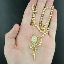 Check spelling or type a new query. 14k Rosary Jewelry On Hold 4k Yellow Gold Rosary Necklace Pay Pal Poshmark