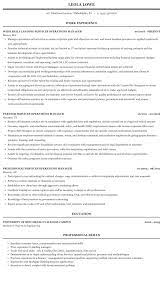 Sample financial operations manager job description to download. Services Operations Manager Resume Sample Mintresume