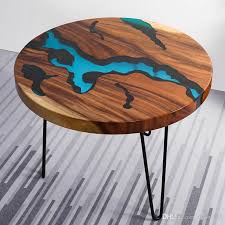 Wir beraten sie gerne und gehen auf ihre individuellen wünsche ein. 2021 Epoxy Resin River Splicing Solid Wood Sofa Side Coffee Table Creative Furniture Small Tea Table Round Table Manufacturer Custom From Daisy433 452 27 Dhgate Com