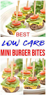 Super Delicious Mini Cheeseburger Bites Best Low Carb Burger Bites That Are Crowd Pleasing Easy Homemade Burger Bites Christmas Cooking Healthy Holiday Recipes