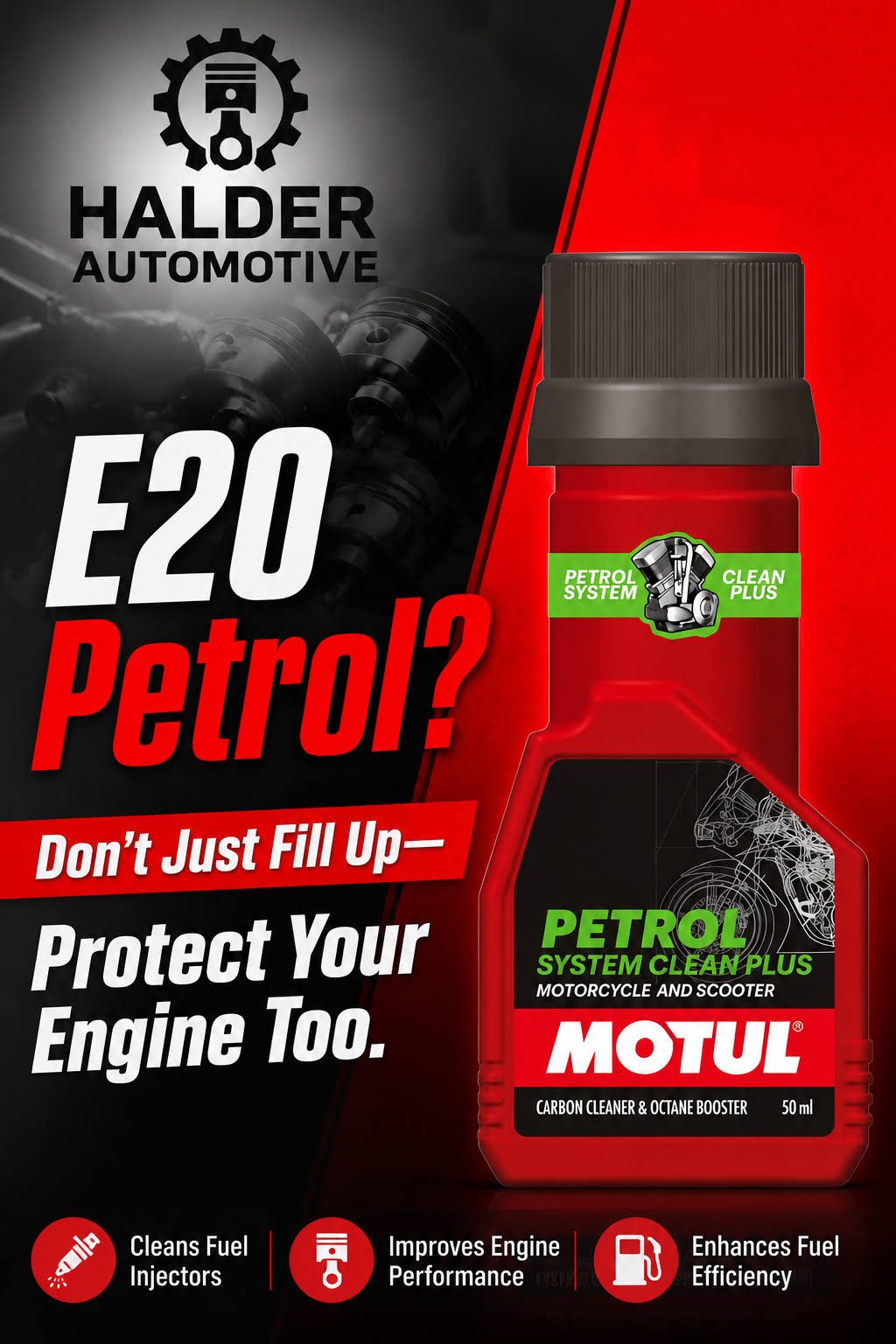 MOTUL PETROL SYSTEM CLEAN PLUS product image