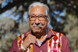 Native American activist Leonard Peltier, freed from prison, is welcomed