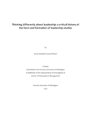 Downloadable leadership worksheets #2 & #3. Pdf Thinking Differently About Leadership A Critical History Of The Form And Formation Of Leadership Studies