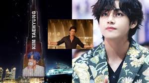 Bts v historically becomes first idol with individual ad on burj khalifa the tallest building in the world, as a gift from his chinese fanbase. Kim Taehyung On Burj Khalifa Bts V Youtube