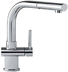 Franke absinthe series ff5280 17 pull down kitchen faucet with 1.75 gpm, full and needle spray and 35mm ceramic cartridge in satin nickel franke ff5280 franke absinthe series ff528. Franke Ffp1080 Single Handle Pull Out Spray Kitchen Faucet Satin Nickel Touch On Bathroom Sink Faucets Amazon Com