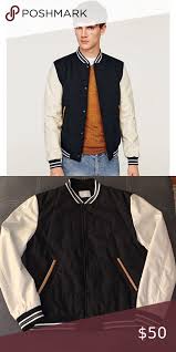 Men S Zara College Bomber Bomber Jacket Men Bomber Jacket Zara