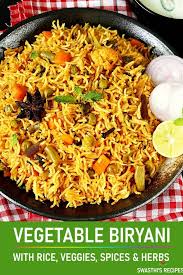 Veg Biryani Recipe How To Make Vegetable Biryani Recipe Biryani Recipe Veg Biryani Vegetable Biryani Recipe