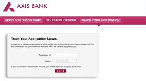 Visit axis bank's website by clicking here. Axis Bank Credit Card Status 2021 Axis Credit Card Application