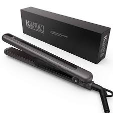 If that is fine, it could either be a faulty on/off switch or a blown fuse. Kipozi Professional Hair Straightener Dual Voltage Flat Iron For Hair 1 Inch 2 In 1 Hair Straightener Ceramic Flat Iron With Adjustable Temperature High Heat To 450 Digital Dispaly Black Buy Online