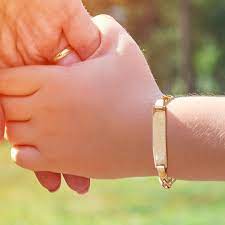 Personalized baby jewelry in children's bracelets. Baby Bracelet Gold Toddler Bracelet Customized Etsy