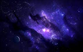Nocturnal Skies Purple Galaxy Wallpaper Purple Wallpaper Galaxy Wallpaper