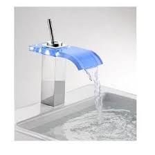 Torneira Lavatorio Monocomando Cascata De Vidro Baixa Torneira Banheiro Torneira Torneira Monocomando