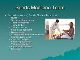 A program that prepares individuals to practice medicine, including diagnoses and treatment therapies, under the supervision of a physician. Introduction To Sports Medicine Ppt Video Online Download