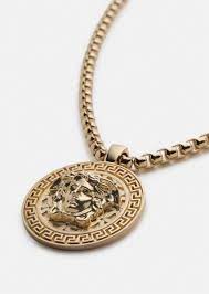 Versace Medusa Necklace for Men | Official Website