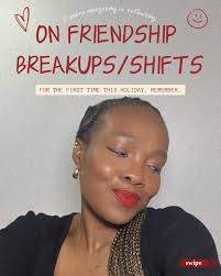 I know the holidays are not always happy or merry❤️‍🩹. I'm proud of you,  friend — I promise it gets better🫶🏾 #healingduringtheholidays  #friendbreakups #relationshipshifts #happyholidays #merrychristmas