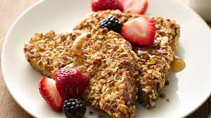 Crunchy Granola French Toast Recipe Bettycrocker Com