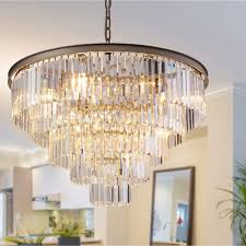 10 modern dining room chandeliers that will totally transform your dining area. Buy Meelighting Nickel Modern Crystal Chandelier Lights Pendant Ceiling Light Vintage Contemporary Chandeliers Lighting Fixture Big 5 Tier 16lights For Dining Living Room Kitchen Island Bedroom W32 Online In Vietnam B07gp4ty3k
