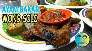 Rahasia resep dan cara membuat ayam bakar wong solo empuk dan enak| bahan ayam bakar khas wong solo : Ayam Bakar Wong Solo Sajian Ala Tumpeng Food Review Malang Youtube