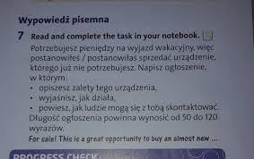 Ogłoszenia zazwyczaj wymagają przesłania listu na adres ogólny. Napisz Po Angielsku Ogloszenie O Sprzedazy Jakiegos Urzadzenia Moze To Byc Np Laptop Telefon Brainly Pl