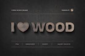 Download Wood Sign Text Effect In Add Ons On Yellow Images Creative Store PSD Mockup Templates
