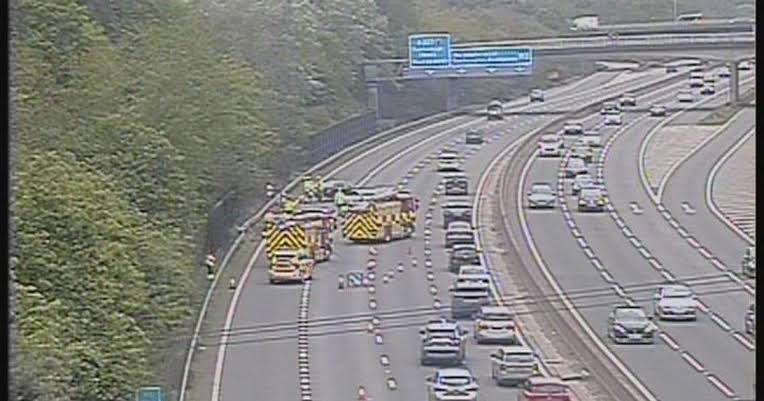 M3 Accident Today Live