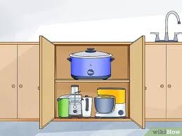 Shop our wide range of kitchen cabinets at warehouse prices from quality brands. 3 Easy Ways To Store Small Kitchen Appliances Wikihow