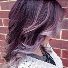 Faded Purple To Gray Balayage Hair Lavender Hair Plum Hair