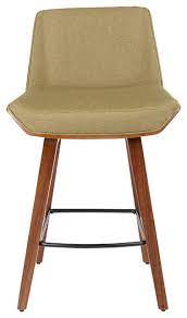 Madison park heyes blue counter stool (blue). Corazza Mid Century Modern Counter Stool Midcentury Bar Stools And Counter Stools By Lumisource Houzz