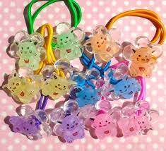 Last Pair 90s Pair Of Kawaii Animal Hair Tie Bobbles Etsy Hair Clips Girls Hair Accessories Pokemon Badges