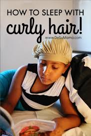How To Sleep With Curly Hair Our Overnight Curls Routine Dry Curls Mixed Curly Hair Curly Hair Styles Naturally