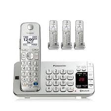 Panasonic Link2cell Kx Tge274s Dect 6 0 1 90 Ghz Cordless Phone Silver