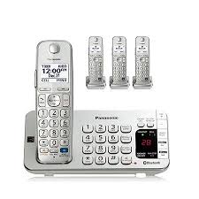 panasonic link2cell kx tge274s dect 6 0 1 90 ghz cordless phone silver