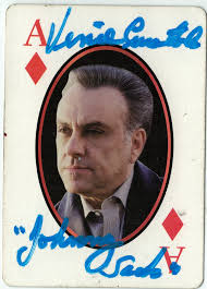 Robert Funaro Sopranos Signed 2x3 Custom Trading Card Eugene