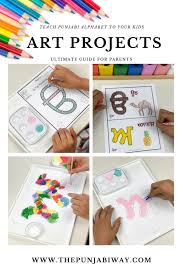 This video will teach you the sounds of the punjabi alphabet and how to make words and sentences with those letters. Innovative Art Ideas To Teach Punjabi Alphabet Thepunjabiway