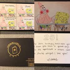 Here are some ways to make a giver feel great about choosing that option for you. Every Year My Younger Sister Has Made Me A Card For My Birthday I Ve Waited Years To Make This One Pics