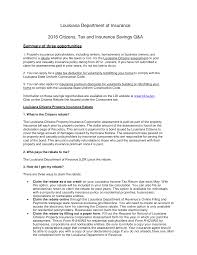 While you usually can't deduct your homeowner's insurance premiums on your taxes, some exceptions apply if you have a business office at home or rent the home out. Http Www Ldi La Gov Docs Default Source Documents Insurance Savings Faq Pdf