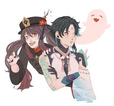Xiao and Hu Tao!! : rGenshin_Impact
