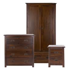 Get 5% in rewards with club o! Boston Dark Pine Bedroom Set With Wardrobe Chest And Bedside Cabinet
